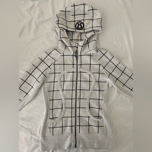 Lululemon Checkered Scuba Jacket/Hoodie
